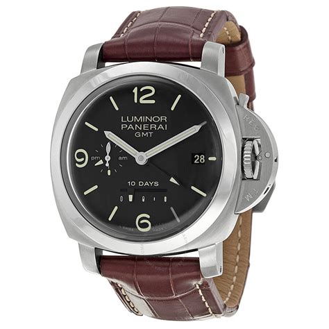 Panerai Luminor 1950 10 Days GMT 44mm Stainless Steel Men's .